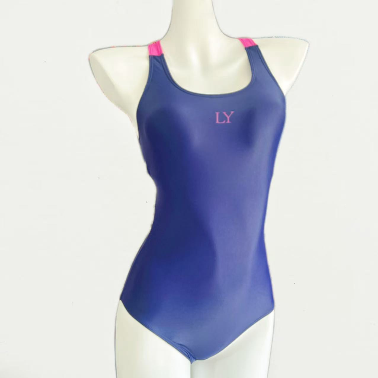 

Slightly chubby plus size MIX series s triangular one-piece swimsuit, thin, advanced, racing swimming pool M