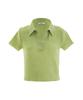 CERRIC Open Collar Logo Knit / Green