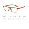 Ultra-Light Square Long-Sighted Glasses Neutral New  Reading Glasses Comfortable High-Definition Long-Sighted Glasses +4.0