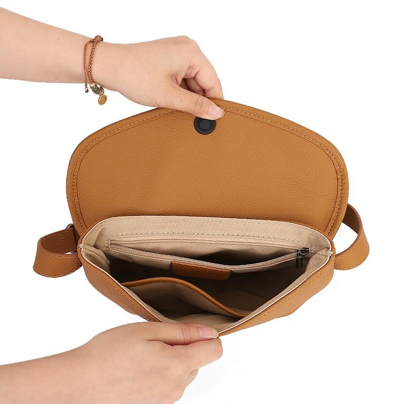 Женская сумка Johnature из натуральной кожи — фото 10