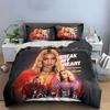 Break My Heart Poster Graphic Bedding Duvet Cover Set Duvet Cover Pillowcases  (1*Duvet Cover 2*Pillowcases, Without Duvet Insert)