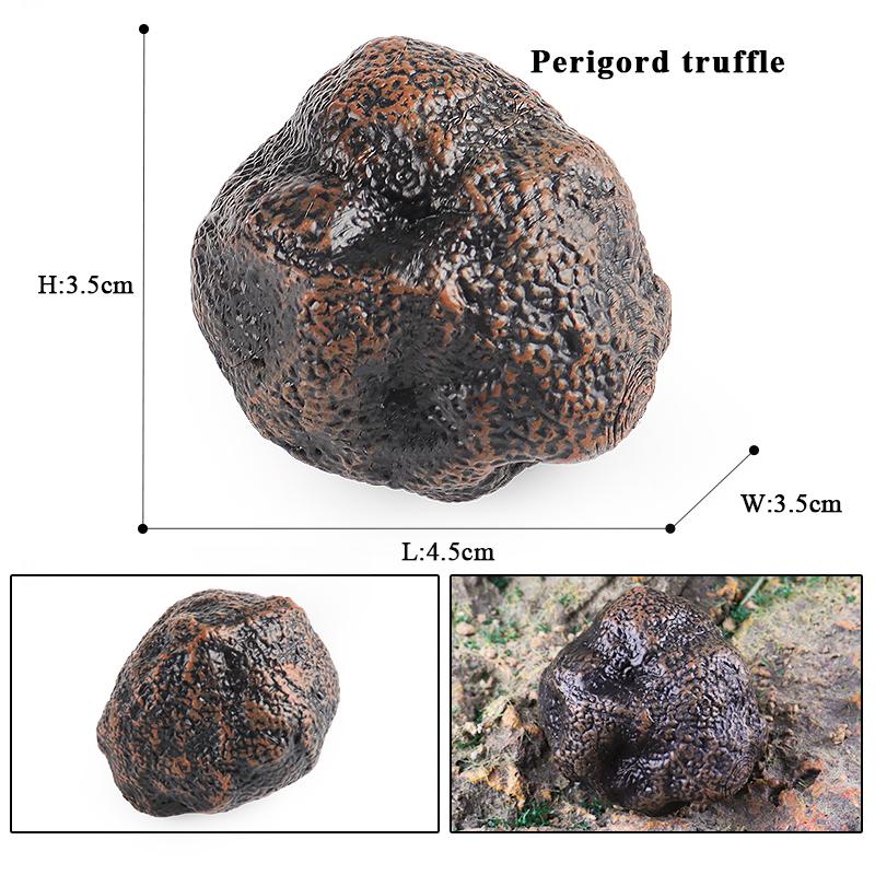 Oenux Pretend Play Toy Cute Fruits Vegetables Mushroom Model Cake Toppers Foods Jouet Family Fun Early Education For Kids Gift