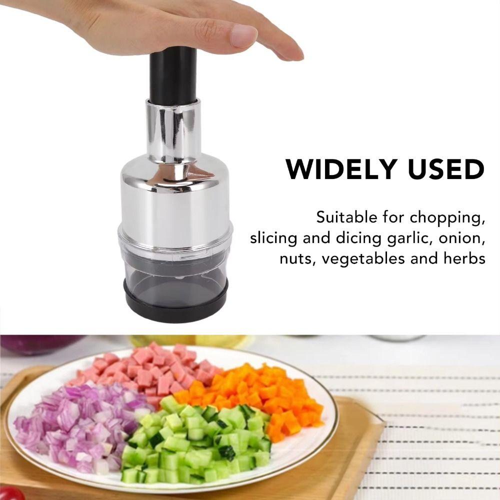 Multi-functional Garlic Presser Manual Pressed Vegetable Slicer Onion Chopper  Ingredients Mixer