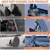 Foldable Metal Car Phone Holder, 720° Rotatable Strong Magnetic Flip Holder, Magnetic Phone Holder, Universal Dashboard Car Holder