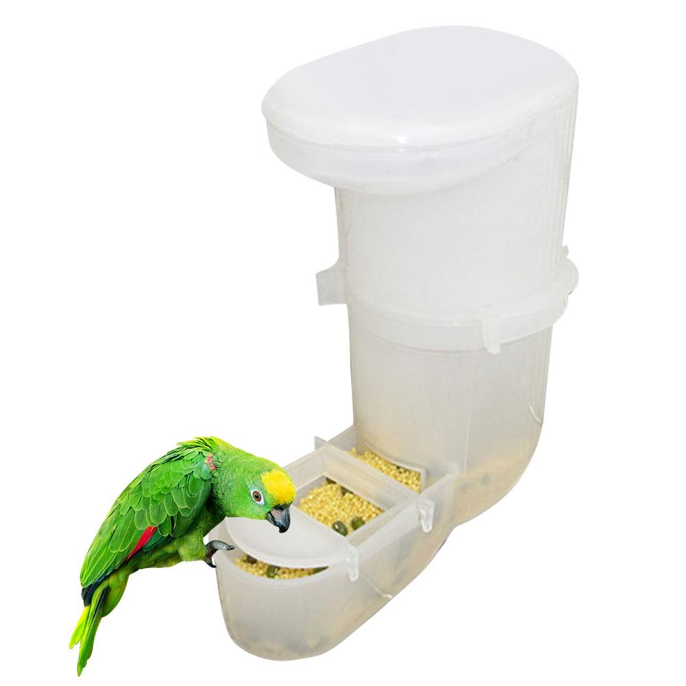 Buy Bird Feeder Hanging Cup Food Dish Seed Catcher Tray Birds Automatic