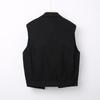 Women's Colorful Denim Vest - Trendy Spring/Autumn Jacket with Large Pockets and Slimming Fit
