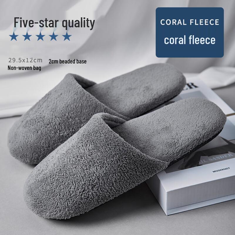 High-Grade Disposable Anti-Slip Slippers (50 Pairs)