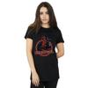 Marvel Womens/Ladies Deadpool Gun Finger Cotton Boyfriend T-Shirt