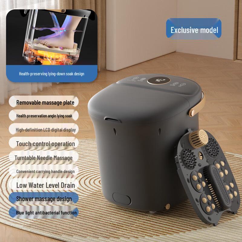 Yiyayun Automatic Heated Foot Spa Massager