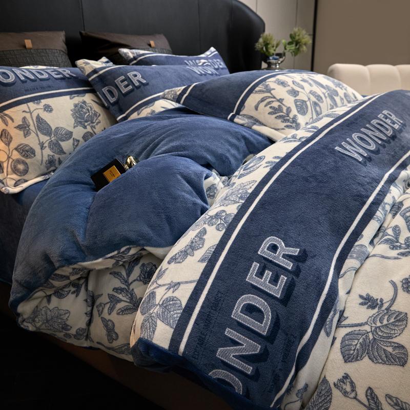 Fashion Leopard Milk Velvet Duvet Cover Girls Women Bedroom Queen King Comforter Cover Without Pillowcase Gray Quilt Covers 1Pc