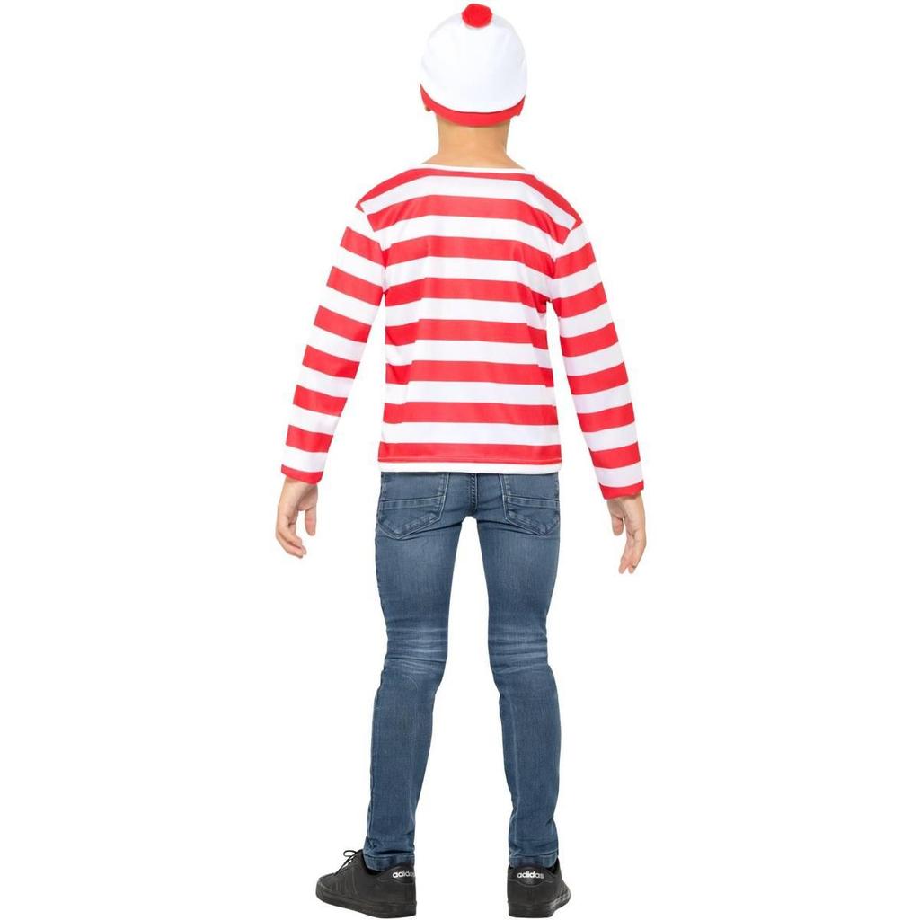 Where's Wally? Childrens/Kids Costume Set