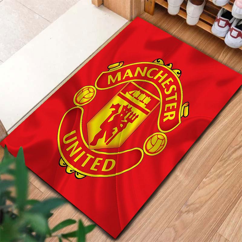 Manchester United F Carpet Rug for Living Room Bedroom Home Sofa Decoration,Kids play Non-slip Floor Mat