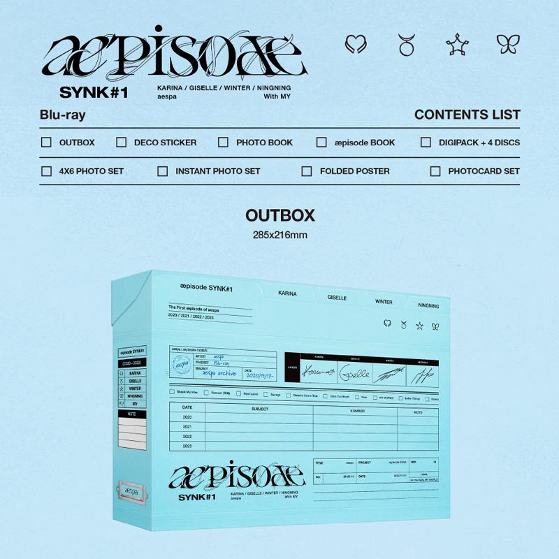 [PRE COMANDĂ] aespa - aespa æpisode SYNK#1 Blu-ray