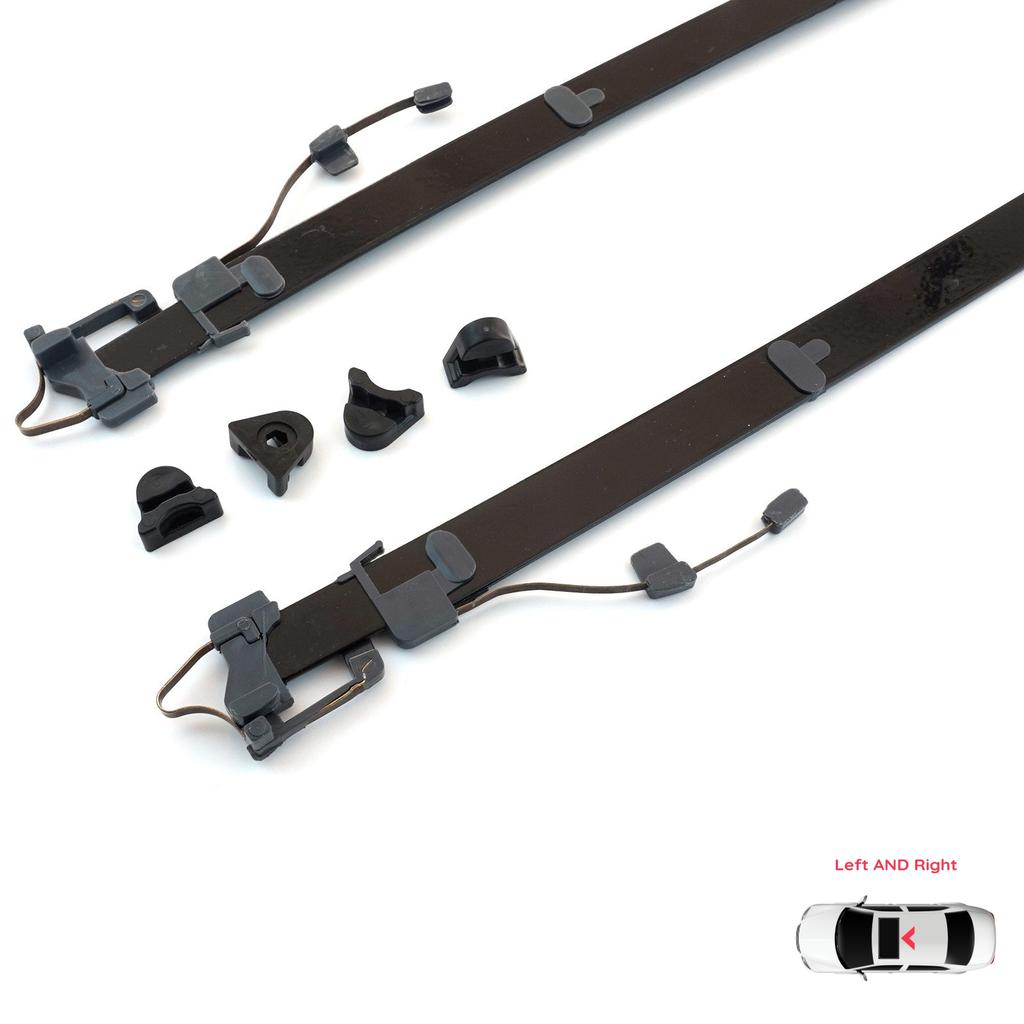 BSR593 Panoramic Sliding Roof Sunroof Rail Frame Glass Slider Guide Repair Set Length 57 Cm for Mercedes C-Class W205 2014-2021