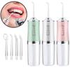 1/3pcs Mix Portable Water Flosser Oral Irrigator Cordless Waterproof Dental Jet Teeth Cleaner 4 Tips USB Rechargeable