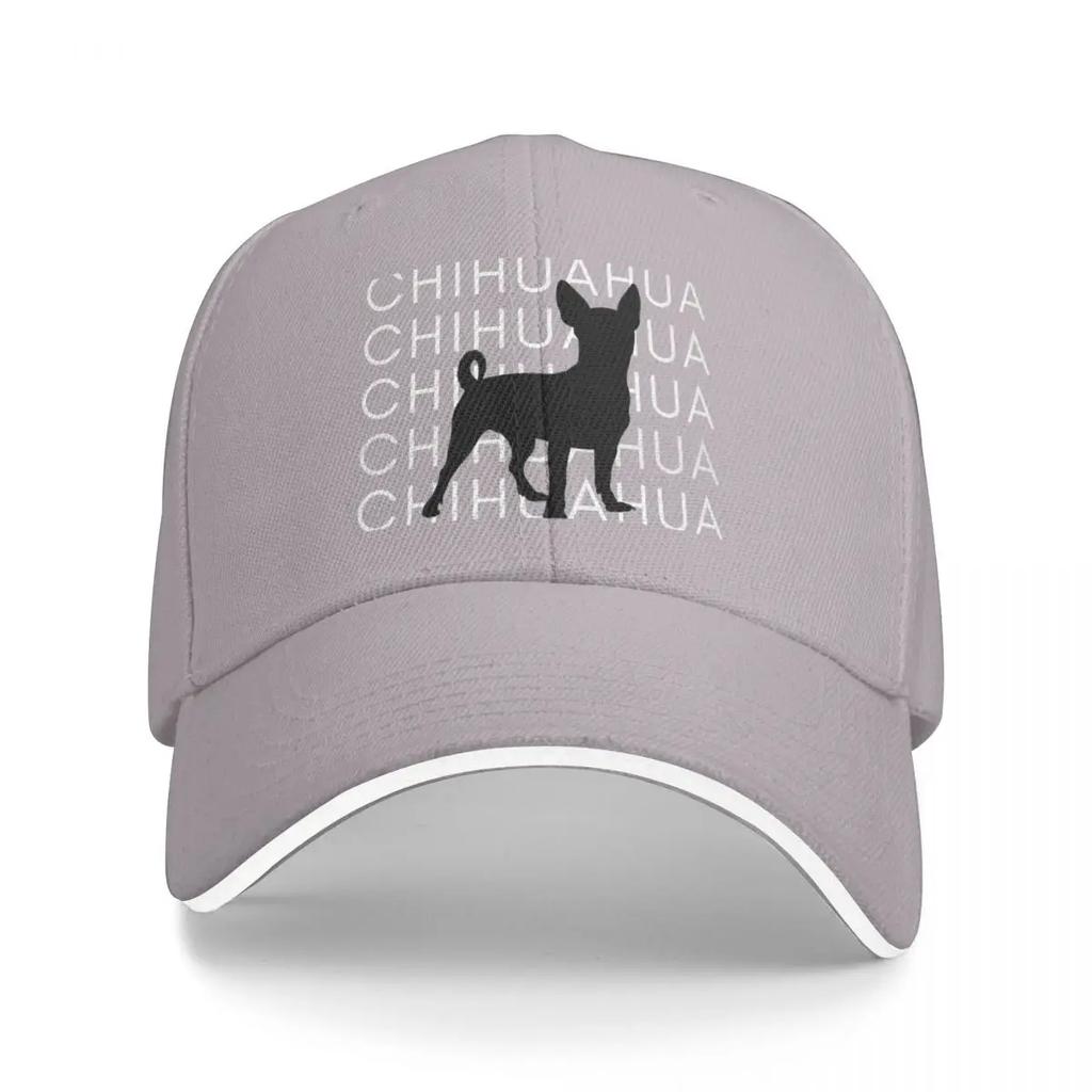 Feisty Chihuahua: Small Dog, Big Loyalty (black / white) Baseball Cap Luxury man cap Beach Outing Funny hats Unisex Hats Women's