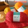 100g Milchbaumwolle Strickgarn Weiches Babygarn Zum Häkeln Pullover Hausschuh Tasche Mütze Schal DIY Idee Handgemachtes Handwerk Garn Faden