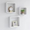 Day and Night - Day and Night Cube Wall Shelves 3 Units White MDF