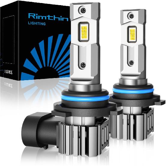 9005 Bulbs, Super Bright 6000K Cool White with Cooling Fan, 9005 Fog Bulb, IP67, Pack of 2