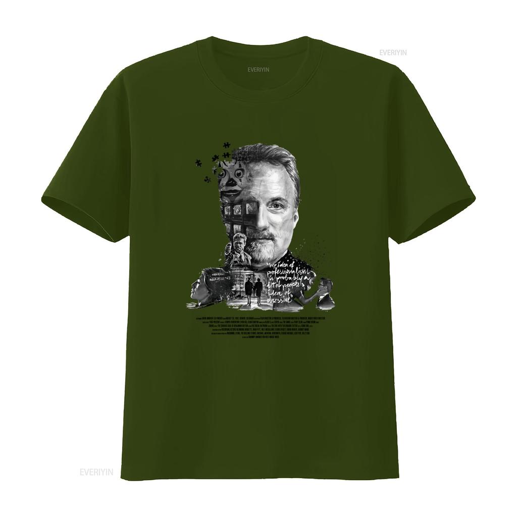 David Fincher V1 T Shirt All Sizes S 5XL Men Movie Inspired Design High Quality Print Perfect for Fans Vintage Washed