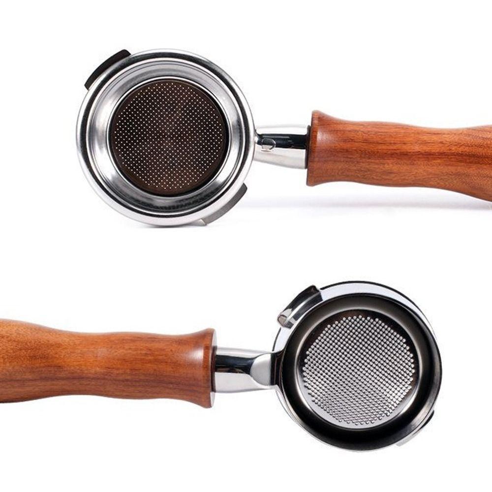 1 Peça 1 Xícara 2 Xícaras Cesta de Filtro de Café 51/58mm Camada Única Cesta Limpa Pressão 304 Aço Inoxidável Filtro de Máquina de Café