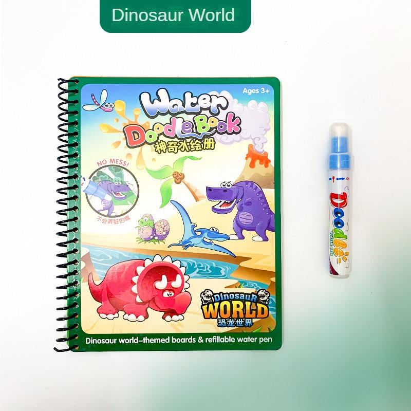 

Многоразовая раскраска для рисования волшебной водой для детей, сенсорное раннее образование для детей, подарок на день рождения