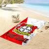 Custom Name Bayer 04 Leverkusen Print Beach Towel, Large Soft Quick Dry Towel for Beach Camping Swimming_xia