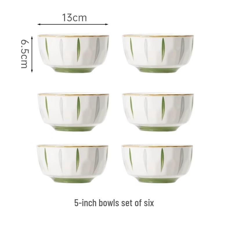 Abay Japanese Style Ceramic Bowl Set
