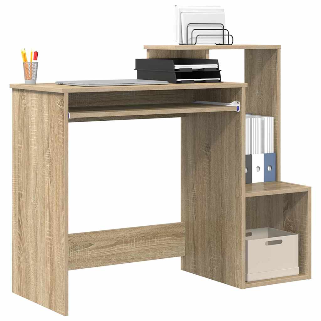 Desk Sonoma Oak 106 x 41 x 88.5 cm Particleboard
