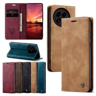 Retro-Leder-Brieftaschenetui mit Ständer und Klapphülle für OnePlus 13 12 11 7 Pro 8a 1+11 12 13 Telefonabdeckung Stoßfeste Anti-Fall-Karten-Bargeldtasche