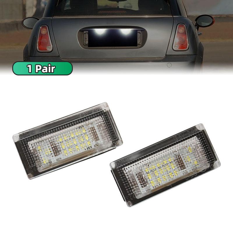 

2 LED license plate lights suitable for BMW MINI R50 2002-2006 R52 Convertible 2004-2006 R53 Coopers 2001-2006