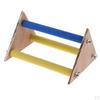 Parrot Bird Perch Stand toys Gym Wooden Activity Table Playstand