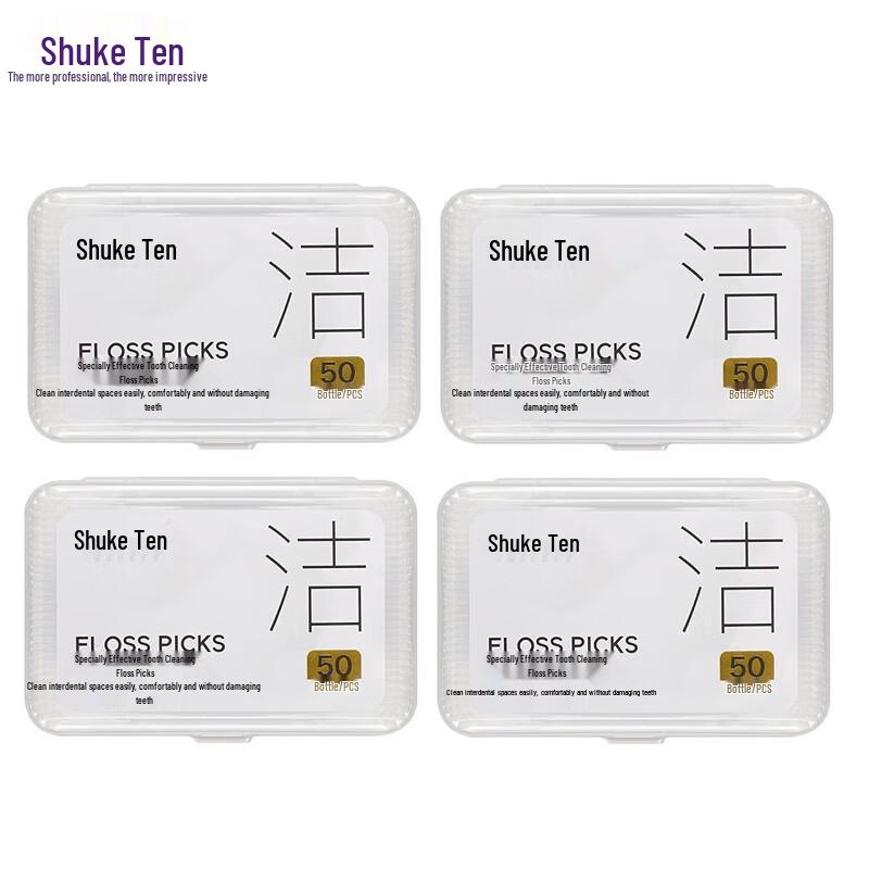 

Shuke Professional Dental Floss Picks, 200 Count