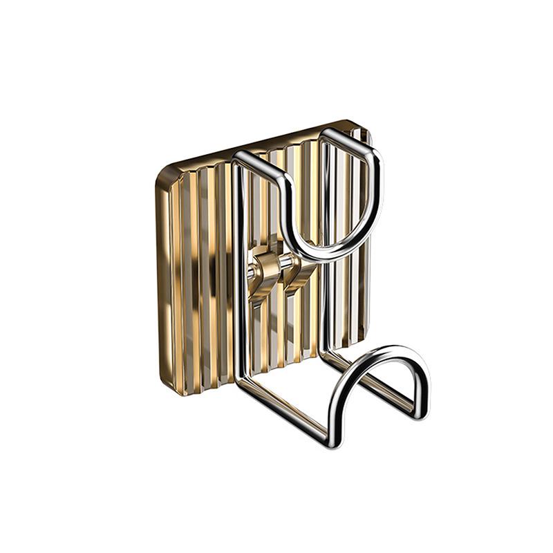 Self-Adhesive Hooks Wall Mounted Washbasin Storage Hooks Holders Bathroom Basin Storage Rack Holder Save Space Stainless Hooks