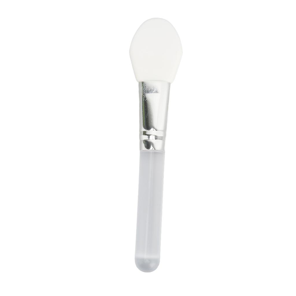 10pcs Silicone Mask Brush Transparency Mini Short Handle Soft DIY Mask Brush for Salon Home Use