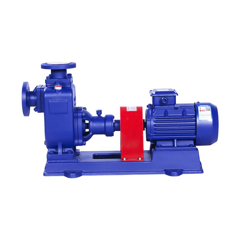ZW Explosion-Proof Cast Iron Self-Priming Non-Clogging Corrosion-Resistant Sewage and Oil Suction Centrifugal Pump