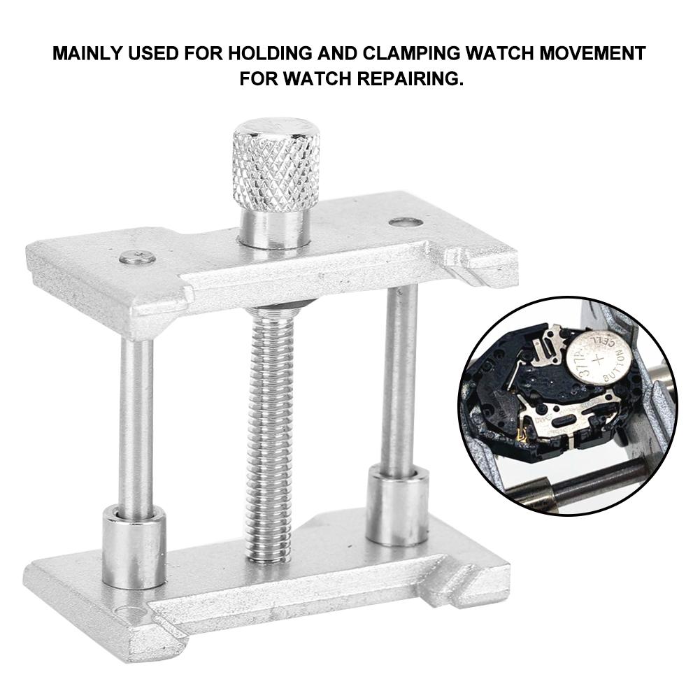 2 stk Universal Watch Movement Holder Clamp Watch Repair Tool for Watchmakers Movement Holder