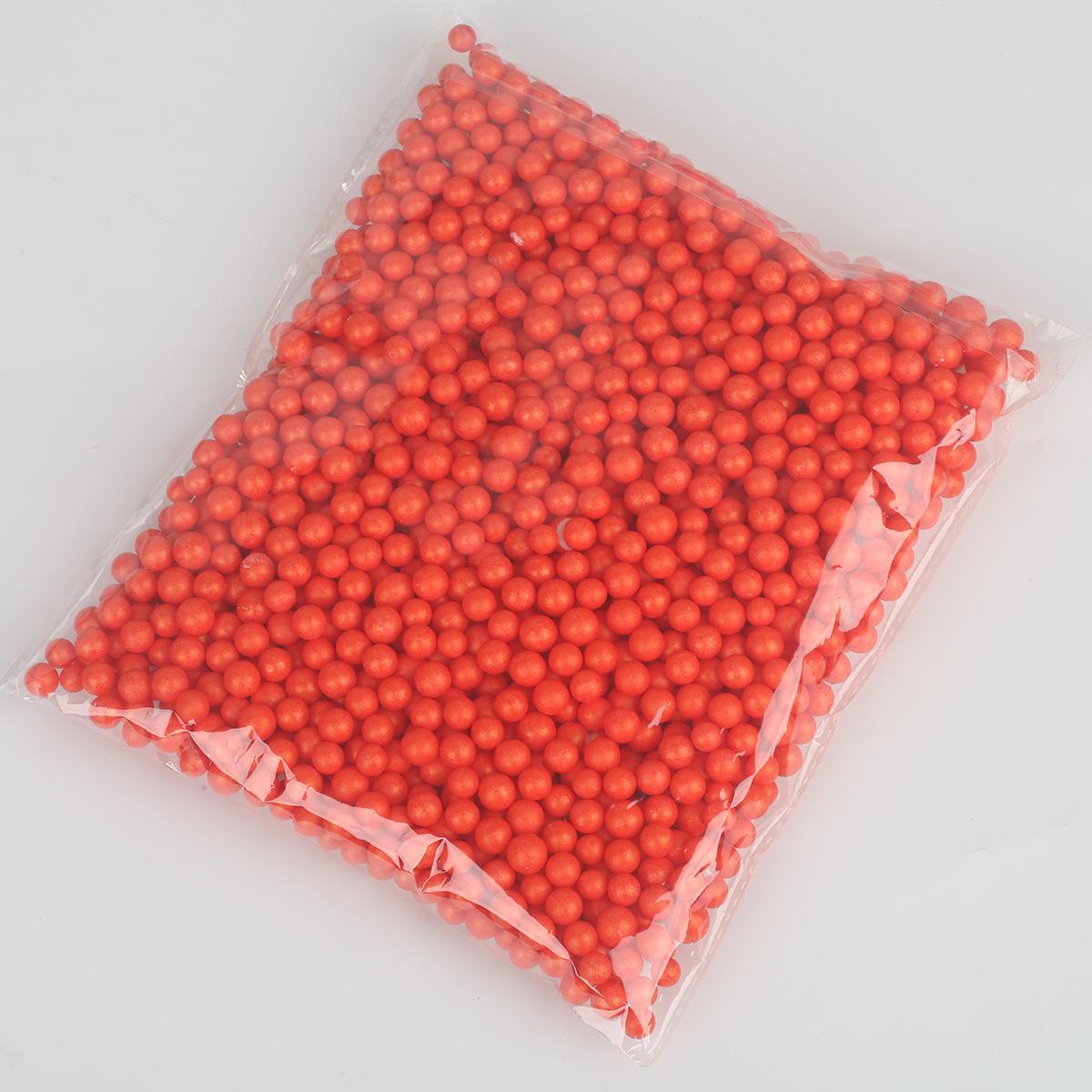 

Красочные шарики из пенопласта для самостоятельного изготовления лизунов и поделок 5-10mm, about 900 pcs/pack красный