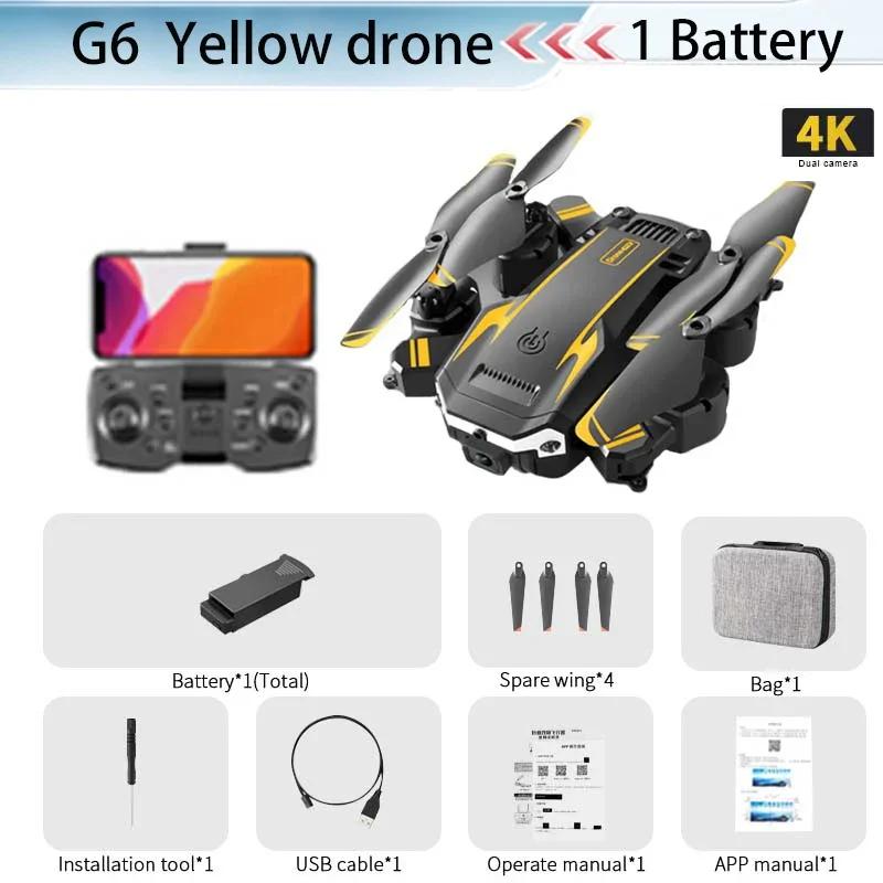 New G6 Pro Professional Drone 8K High-definition ESC Dual-camera Aerial Photography 5G GPS Obstacle Avoidance Drone 5000M Quad-rotor Helicopter