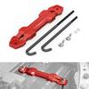 BEVINSEE Aluminium Battery Tie Down Bracket for Toyota 4Runner 4.0L V6 Gas 2003-2024,for Toyota FJ Cruiser 4.0L V6 Gas 2007-2014