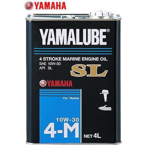 Yamaha Motor (Yamaha) YAMALUBE Marine Oil SL 4L Steel Can 10W-30 4-Stroke Engine Oil 90790-71512