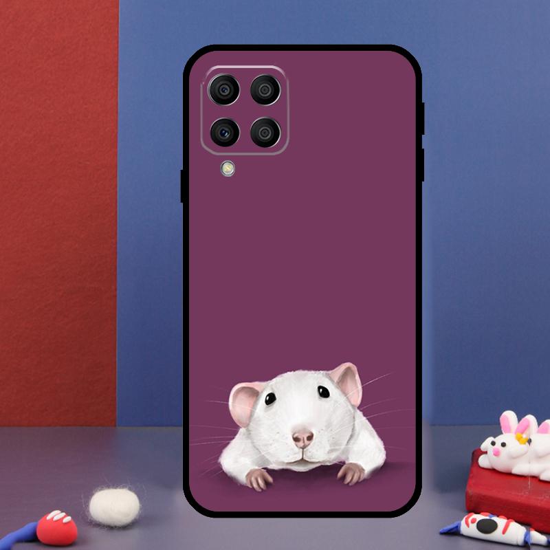 Mouse Rat For Samsung Galaxy M12 M13 M33 M23 M53 M15 M55 M31 M51 M14 M34 M54 M20 M32 M52 Phone Case