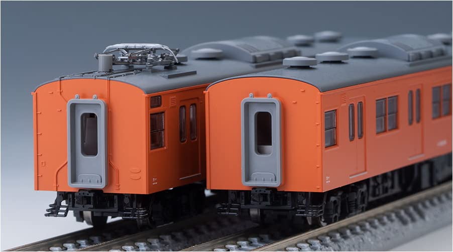 TOMIX N Gauge JR 103 Series Commuter JR West Black Basic Set Model Train Train, Specification, Sash, Orange, 98455,
