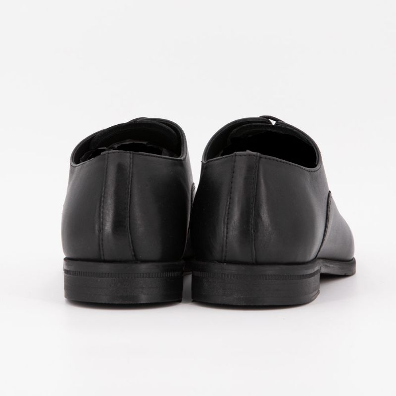 Derbies cuir lisse à lacets couleur unie Homme ELWIN