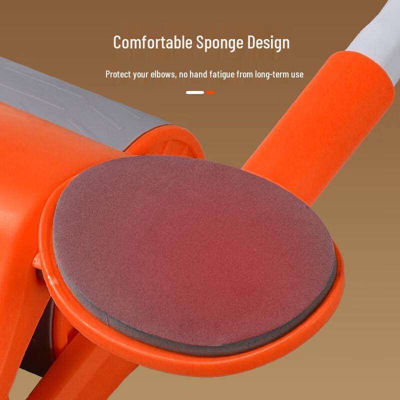 TLXT Smart Automatic Rebound Ab Roller with Elbow Support & Timer