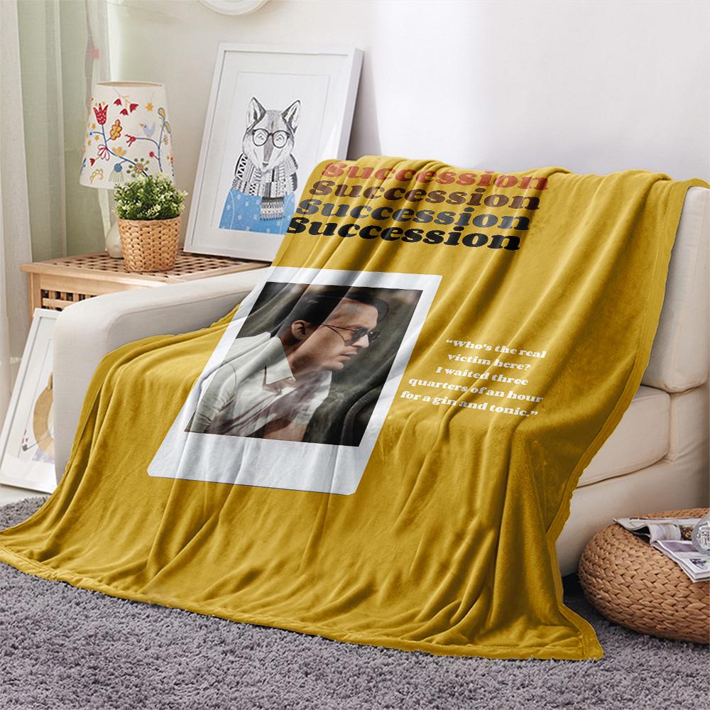 

1 шт. Фланелева ковдра з принтом «Прибулець на Землі», Висока якість, Комфортна для всіх сезонів, Декор для дому, Тепло та затишок, Ідеальний подарунок на Різдво 80cm x 120cm