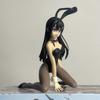 11cm Sakurajima Mai Black Silk  Bunny Ver. PVC Action Figure Anime Figure Model Toys Collection Doll Gift