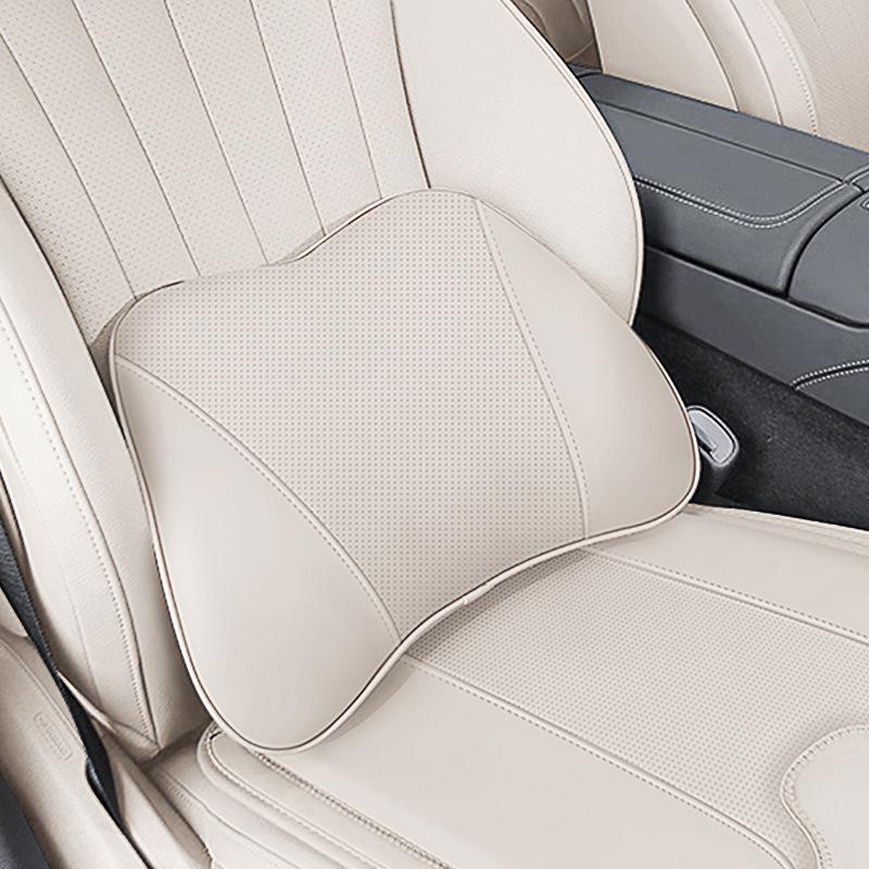 Headrest & Lumbar Support Cushion for Lynk & Co 01-09 New Energy Vehicles.