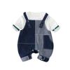 Set Bimba Semplice Due Pezzi con Salopette Primavera 2026