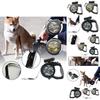 Sleek 8m Automatic Telescopic Retractable Pet Walking Lead With Ergonomic Grip